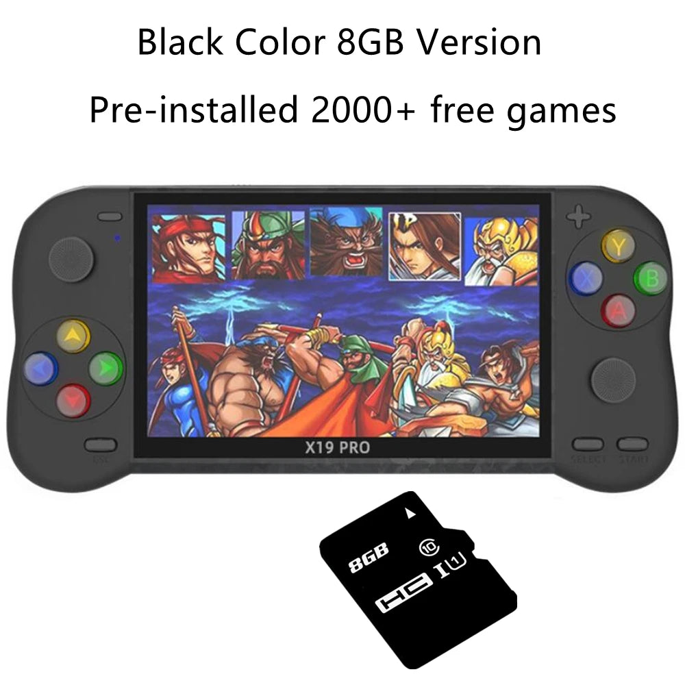 Best 5 Inch Handheld Portable Game Console 8G 32G Preinstalled 2000 Free Games Support TV Out Video Game Machine Boy Player