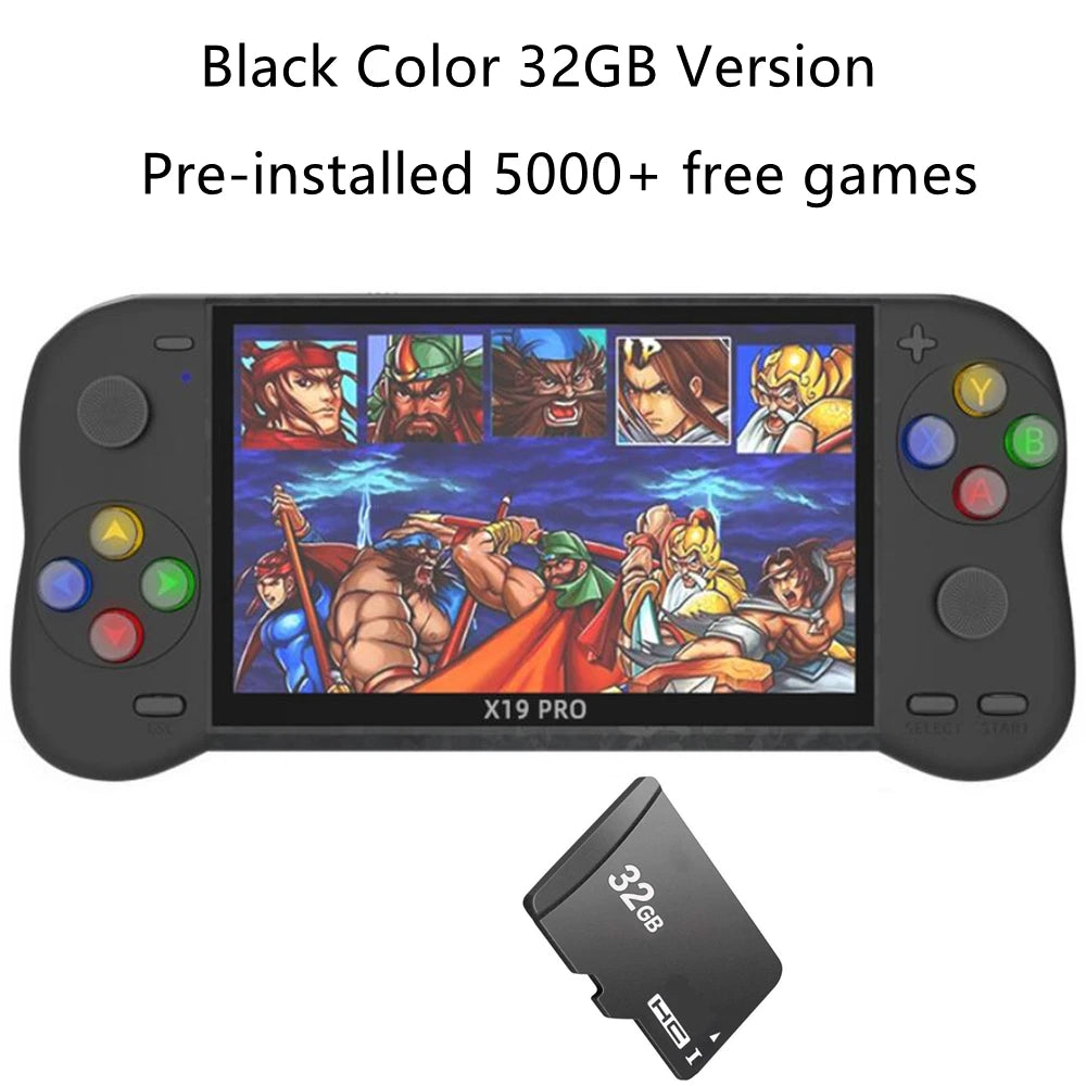 Best 5 Inch Handheld Portable Game Console 8G 32G Preinstalled 2000 Free Games Support TV Out Video Game Machine Boy Player