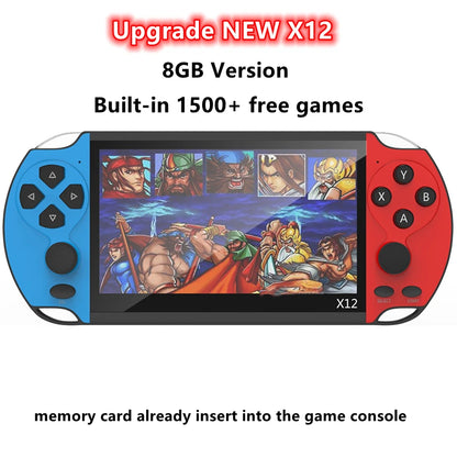 Best 5 Inch Handheld Portable Game Console 8G 32G Preinstalled 2000 Free Games Support TV Out Video Game Machine Boy Player
