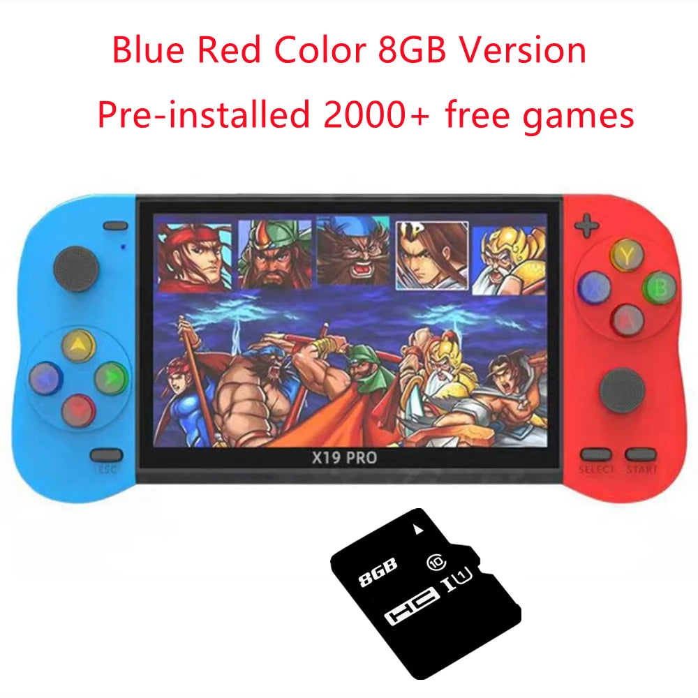 Best 5 Inch Handheld Portable Game Console 8G 32G Preinstalled 2000 Free Games Support TV Out Video Game Machine Boy Player
