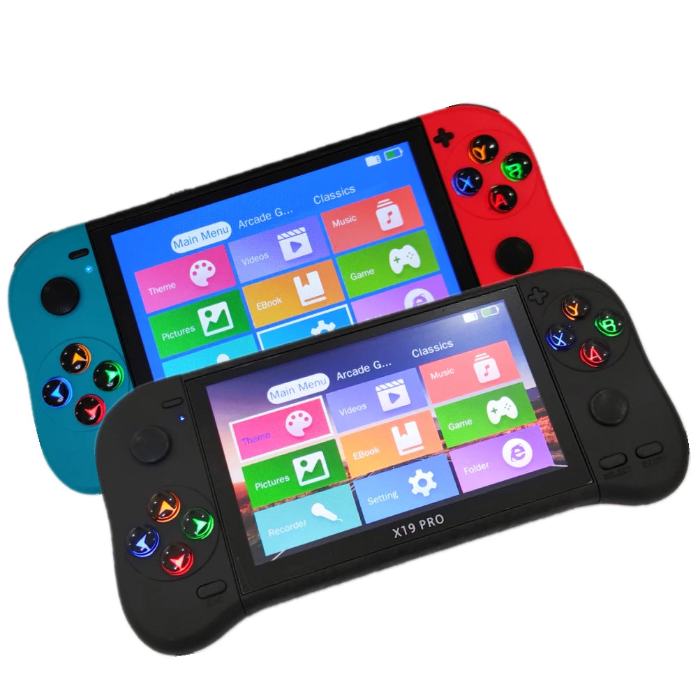 Best 5 Inch Handheld Portable Game Console 8G 32G Preinstalled 2000 Free Games Support TV Out Video Game Machine Boy Player