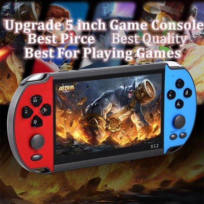 Best 5 Inch Handheld Portable Game Console 8G 32G Preinstalled 2000 Free Games Support TV Out Video Game Machine Boy Player